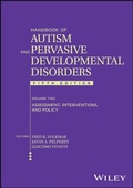 Cover: Handbook of Autism and Pervasive Developmental Disorders, Volume 2 - Wiley