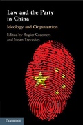 Cover: Law and the Party in China - Cambridge University Press