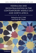Cover: Federalism and Decentralization in the Contemporary Middle East and North Africa - Cambridge University Press