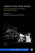 Cover: Unsettling Apologies - Bristol University Press