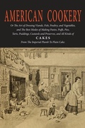 Cover: American Cookery (The First American Cookbook) - Martino Fine Books