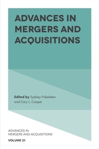 Abbildung von: Advances in Mergers and Acquisitions - Emerald Publishing Limited