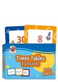 Cover: Times Tables Flashcards: perfect for learning the 1 to 12 times tables - Coordination Group Publications Ltd (CGP)