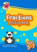 Cover: Fractions Activity Book for Ages 5-7 - Coordination Group Publications Ltd (CGP)
