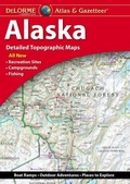 Cover: Delorme Atlas & Gazetteer Alaska - Delorme Mapping Company