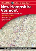 Cover: Delorme Atlas & Gazetteer New Hampshire/Vermont - Delorme Mapping Company