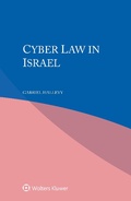 Cover: Cyber Law in Israel - Wolters Kluwer