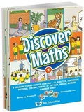 Cover: Discover Maths 1: 8 Engaging Stories On Rote Counting 1-10, Direction, Comparison, Patterns, Sorting, Months Of The Year, Ordinal Numbers & Number Bonds - World Scientific Publishing Co Pte Ltd