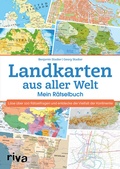 Cover: Landkarten aus aller Welt - Mein R&auml;tselbuch - Riva