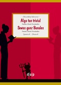 Cover: Algo tan trivial. Sowas ganz Banales - C.W. Leske Verlag
