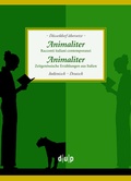 Cover: Animaliter. Animaliter - C.W. Leske Verlag
