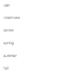 Enlarge image Cover: Ugo Rondinone - winter, spring, summer, fall - Dr. Cantz'sche Verlagsgesellschaft mbH & Co. KG