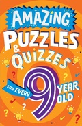 Cover: Amazing Puzzles and Quizzes for Every 9 Year Old - Red Shed