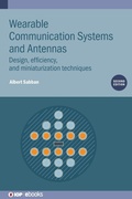 Cover: Wearable Communication Systems and Antennas (Second Edition) - Institute of Physics Publishing