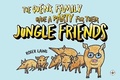 Cover: The Quenk Family Have a Party for Their Jungle Friends - Bumblebee Books