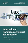 Cover: International Handbook on Clinical Tax Education - University of London Press