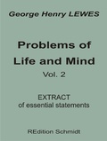 Cover: Problems of Life and Mind - Volume 2 - 1891 - BoD - Books on Demand