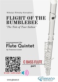 Cover: C bass Flute part: Flight of The Bumblebee for Flute Quintet - Glissato Edizioni Musicali