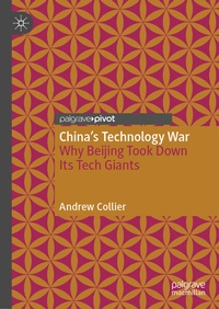 Enlarge image Cover: China's Technology War - Palgrave Macmillan