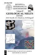 Cover: Geological Melts - De Gruyter