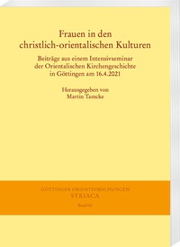 Abbildung von: Frauen in den christlich-orientalischen Kulturen - Harrassowitz Verlag