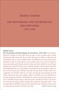Cover: Die Entstehung und Entwicklung der Eurythmie 1912-1918 - Rudolf Steiner Verlag