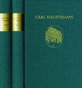 Cover: Carl Hauptmann: S&auml;mtliche Werke / XVI,1-2: Briefe II - frommann-holzboog
