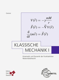 Abbildung von: Klassische Mechanik I (Greiner) - Europa-Lehrmittel