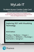 Cover: Exploring 2021 with Visualizing Technology -- MyLab IT with Pearson eText + Print Combo Access Code - Pearson Education (US)