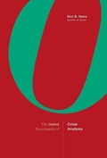 Cover: Oxford Encyclopedia of Crisis Analysis - Oxford University Press Inc