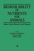 Cover: Bioavailability of Nutrients for Animals - Academic Press