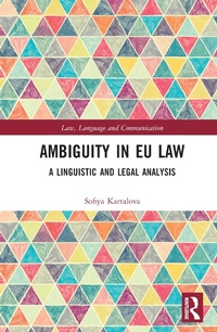 Abbildung von: Ambiguity in EU Law - Routledge
