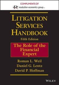 Enlarge image Cover: Litigation Services Handbook, Fifth Edition - Wiley