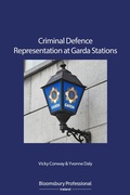 Cover: Criminal Defence Representation at Garda Stations - Bloomsbury Professional