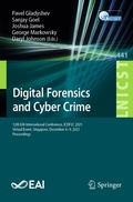 Cover: Digital Forensics and Cyber Crime - Springer