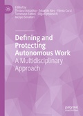 Cover: Defining and Protecting Autonomous Work - Palgrave Macmillan