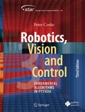Cover: Robotics, Vision and Control - Springer