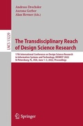 Cover: The Transdisciplinary Reach of Design Science Research - Springer