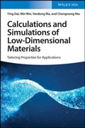 Cover: Calculations and Simulations of Low-Dimensional Materials - Wiley-VCH