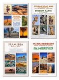 Cover: Das komplette Kartenset NAMIBIA Plus (4-teilig) - Wild Photo Shop