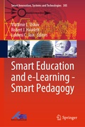 Cover: Smart Education and e-Learning - Smart Pedagogy - Springer