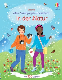 Abbildung von: Mein Anziehpuppen-Stickerbuch: In der Natur - Usborne