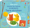 Cover: Alles drin! Schritt f&uuml;r Schritt kinderleicht Tiere stricken - Usborne