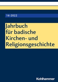 Bild: Jahrbuch für badische Kirchen- und Religionsgeschichte - Kohlhammer