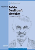 Cover: Auf die Gesellschaft einwirken - Echter