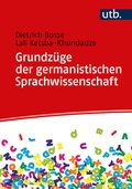 Cover: Grundz&uuml;ge der germanistischen Sprachwissenschaft - UTB
