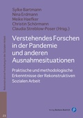 Cover: Verstehendes Forschen in der Pandemie und anderen Ausnahmesituationen - Verlag Barbara Budrich
