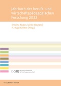 Cover: Jahrbuch der berufs- und wirtschaftsp&auml;dagogischen Forschung 2022 - Verlag Barbara Budrich