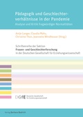 Cover: P&auml;dagogik und Geschlechterverh&auml;ltnisse in der Pandemie - Verlag Barbara Budrich