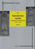 Cover: Kalendarium Apolda 2021 (2.Band) - Prager-Haus Apolda e. V.